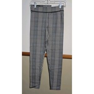 American Eagle Super Hi-Rise Legging Size Small Black Plaid